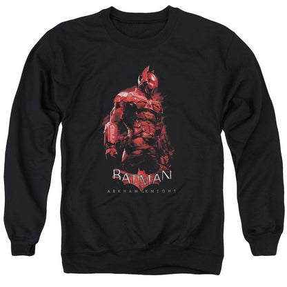 Batman Arkham Knight Knight Mens Crewneck Sweatshirt Black Officially Licensed