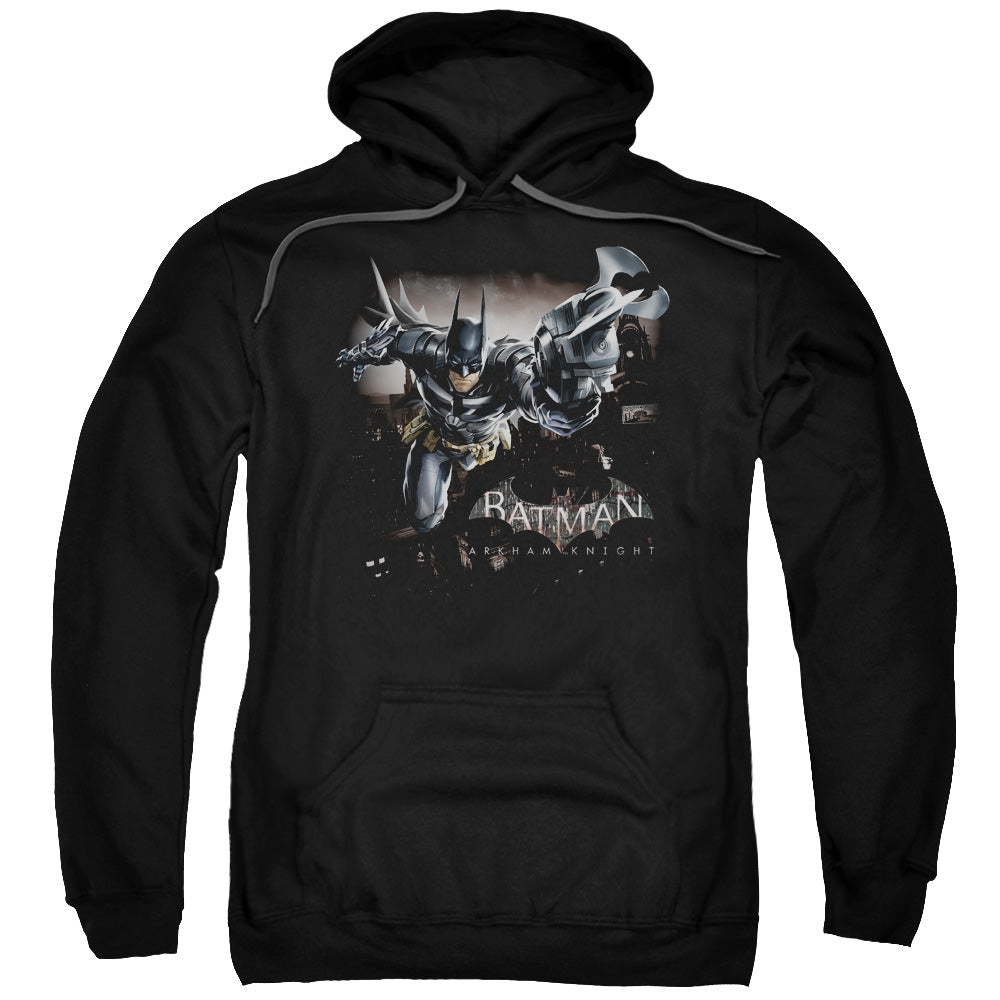 Batman Arkham Knight Grapple Mens Hoodie Black Officially Licensed