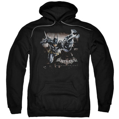 Batman Arkham Knight Grapple Mens Hoodie Black Officially Licensed