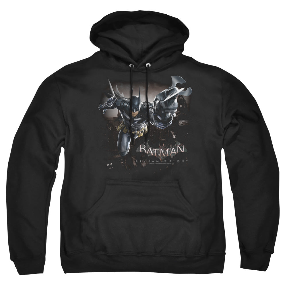 Batman Arkham Knight Grapple Mens Hoodie Black Officially Licensed