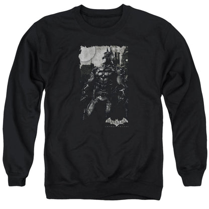 Batman Arkham Knight Bat Brood Mens Crewneck Sweatshirt Black Officially Licensed