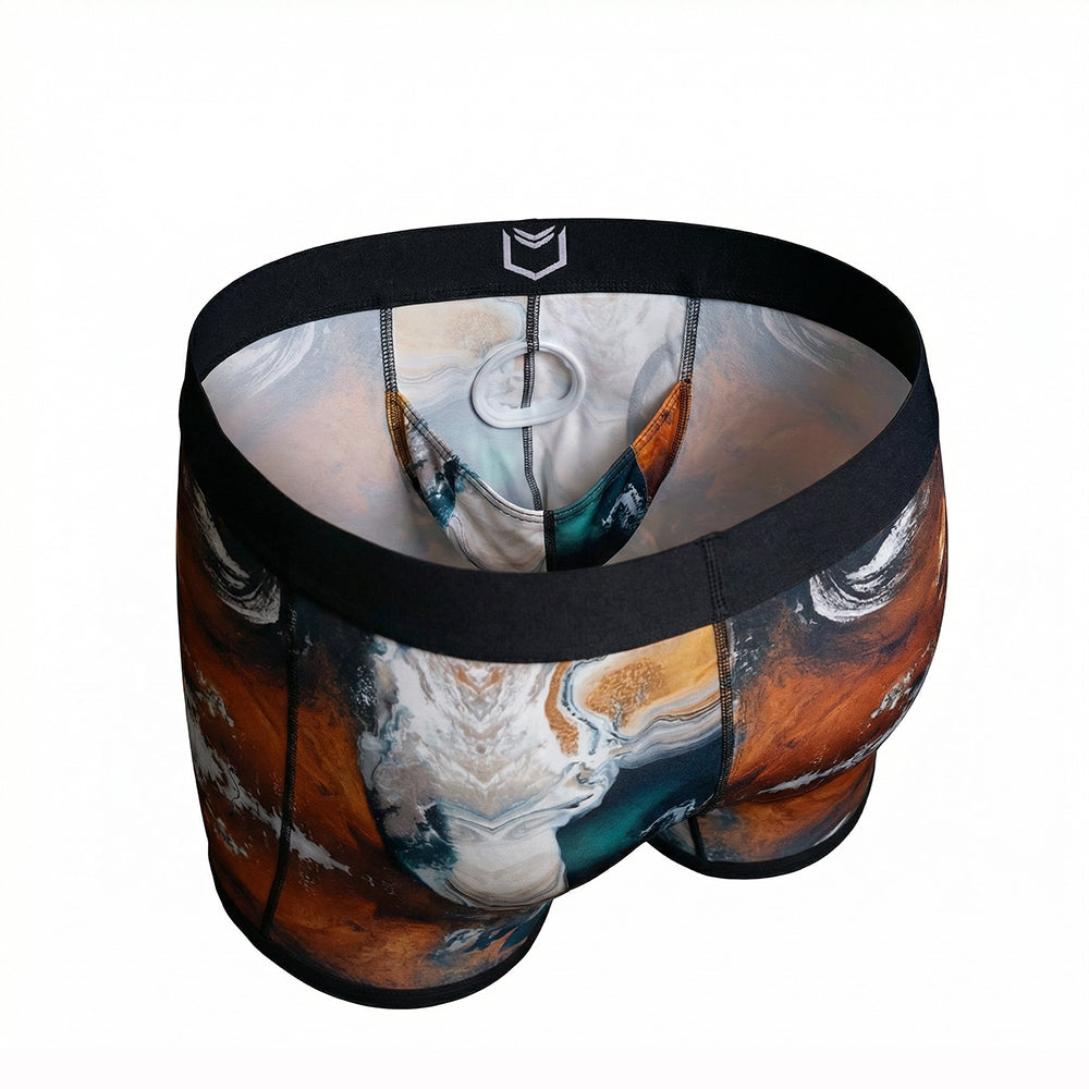 V Bamboo 8" Boxer Brief - Zen Pouch™ Duo