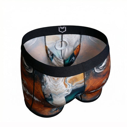 V Bamboo 8" Boxer Brief - Zen Pouch™ Duo