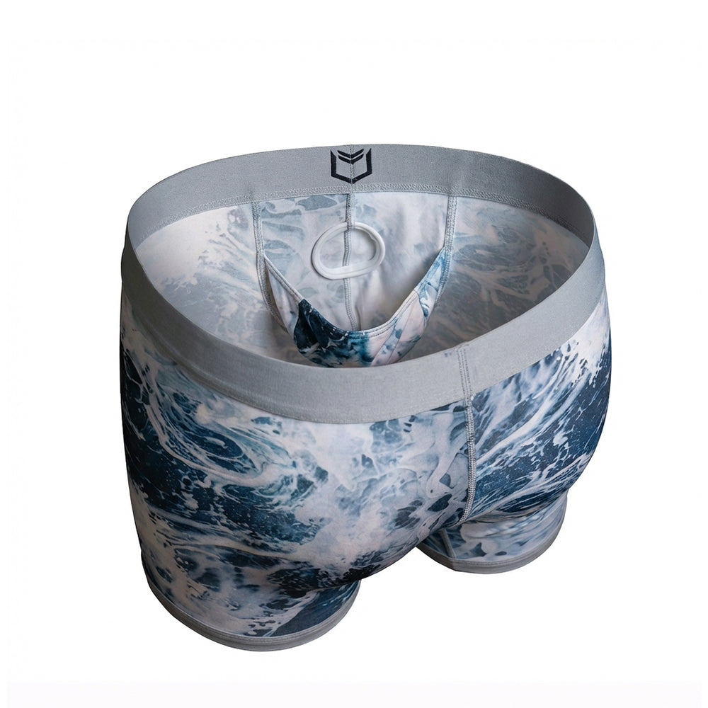 V Bamboo 8" Boxer Brief - Zen Pouch™ Duo