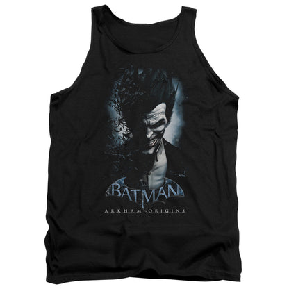 Batman Arkham Origins Joker Mens Tank Top Shirt Black Officially Licensed