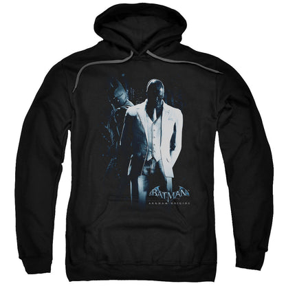 Batman Arkham Origins Black Mask Mens Hoodie Black Officially Licensed