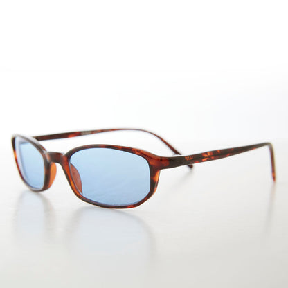 Small Rectangle Tinted Lens Sunglasses - Bard
