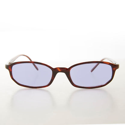 Small Rectangle Tinted Lens Sunglasses - Bard