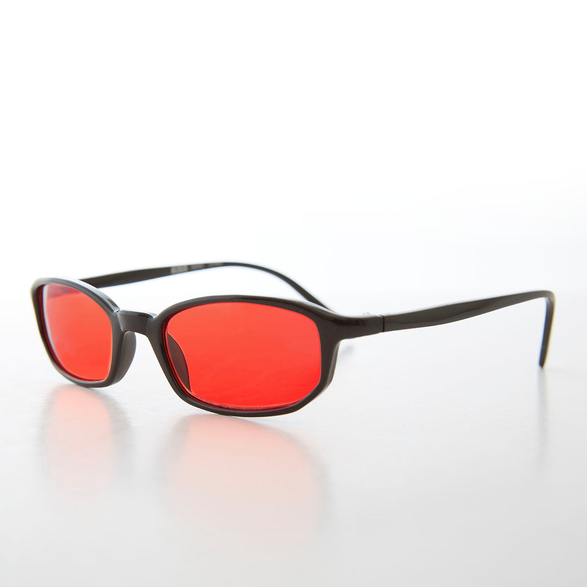 Small Rectangle Tinted Lens Sunglasses - Bard