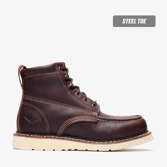 FRONTIER CLASSIC 6" MOC TOE (STEEL TOE)