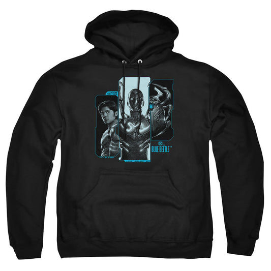 Blue Beetle (2023) Host Reyes Mens Hoodie Black Officially Licensed