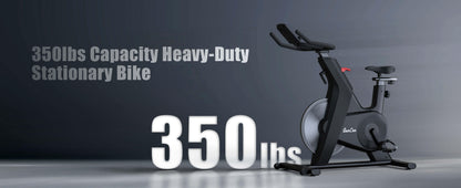 Home Upright Bike - Muscle D Fitness - Exercise Bike - Adjustable Seat and Handle Bars