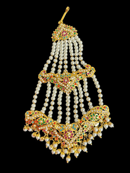 DJHR103 ASMITA jhoomar in Navratan   ( READY TO SHIP)