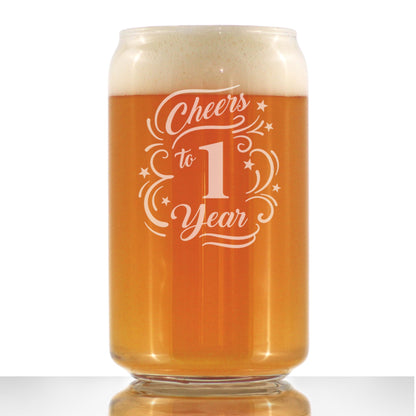 Cheers to Years - Anniversary Party Cups & Decor - Engraved Glasses & Color Ceramic Coffee Mugs