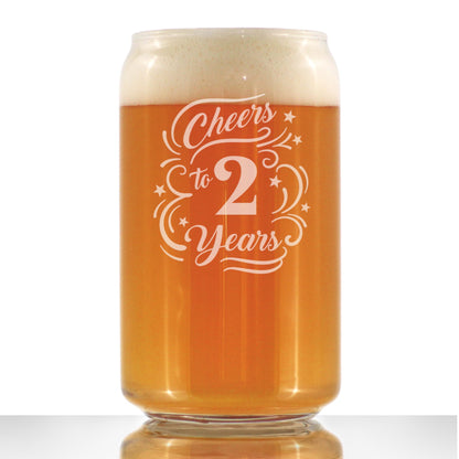 Cheers to Years - Anniversary Party Cups & Decor - Engraved Glasses & Color Ceramic Coffee Mugs