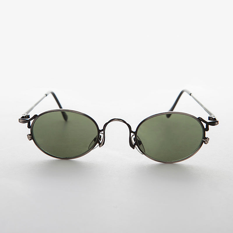 Oval Victorian Style 90s Sunglasses - Beatrice