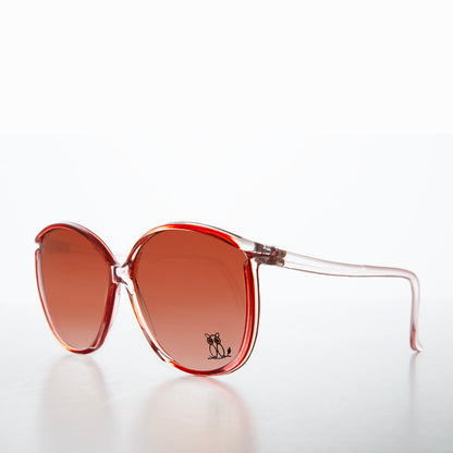 80s Rhinestone Boho Vintage Sunglasses - Belinda
