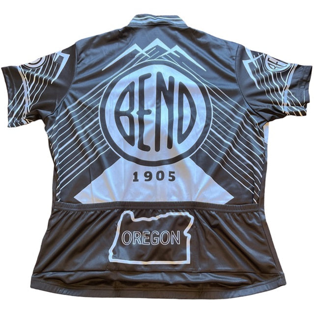Women's Bend Oregon BLACK Cycling Jersey (S, M, L, XL, 2XL, 3XL)