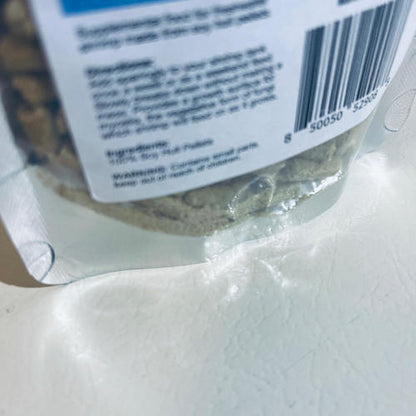 Shrimp Snowflake Natural Soy Hull Pellets for Freshwater Shrimp 4 OZ