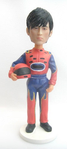 Race Car Driver Bobblehead