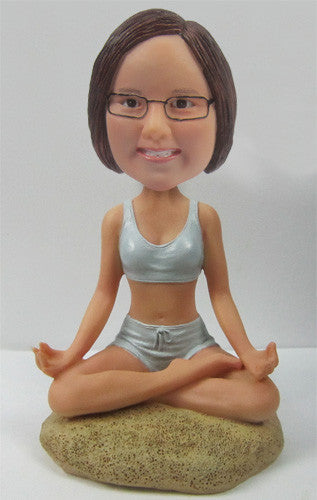 Yoga Female Bobblehead #3