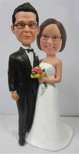 Wedding Couple Bobblehead #9