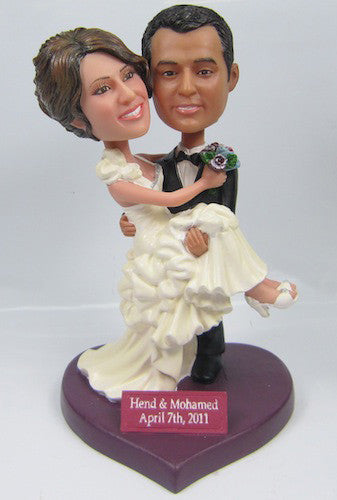 Wedding Couple Bobblehead #15