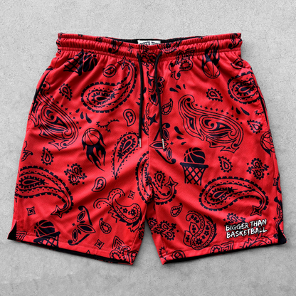 Court Bandit - Shorts - Red