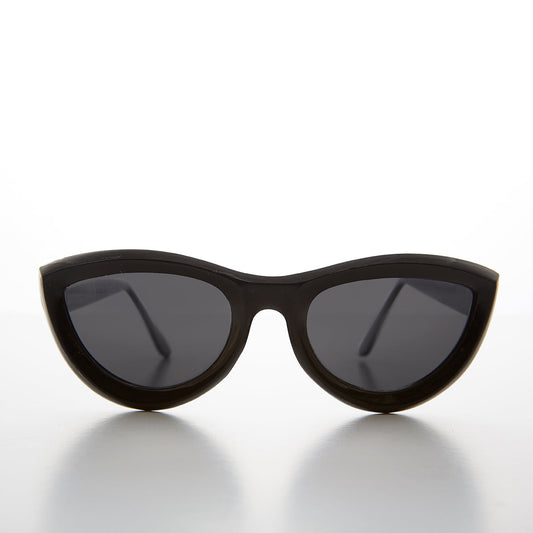 Rare Oversized Mod Cat Eye Chunky Sunglass - Big Momma