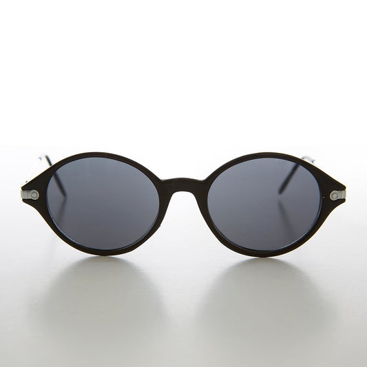Simple Oval 90s Unisex Sunglass - Binxy