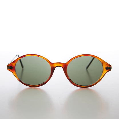 Simple Oval 90s Unisex Sunglass - Binxy