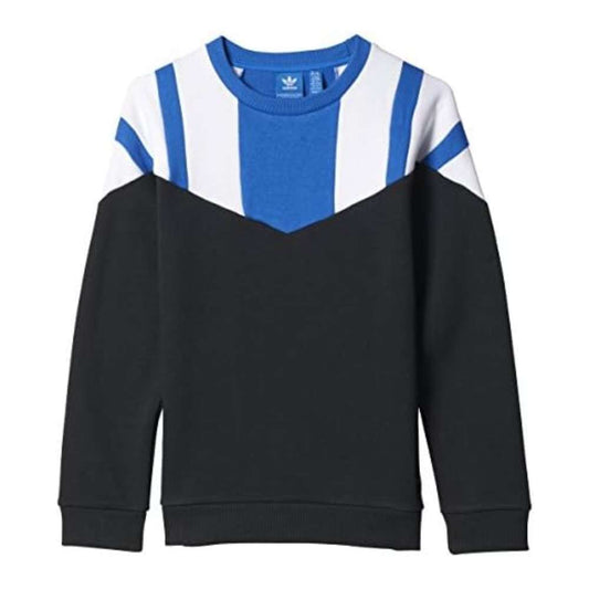 adidas Big Boys Originals EQT Crew- Black/Blue