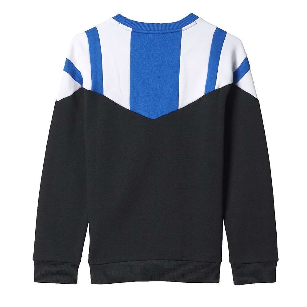 adidas Big Boys Originals EQT Crew- Black/Blue