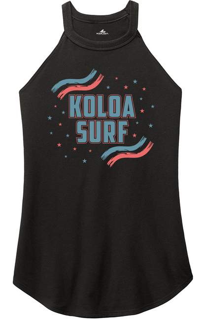Koloa USA Stripes Haltered Tank