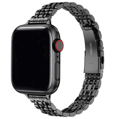 Stainless Steel Wicker Apple Watch Band Series 11/10/9/8/7/6/5/4/ SE / Ultra 1/2/3