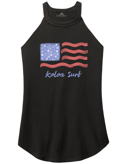 Koloa Starfish Flag Haltered Tank Top