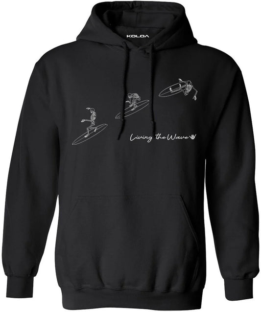 Koloa Surfing Skeletons Hoodie