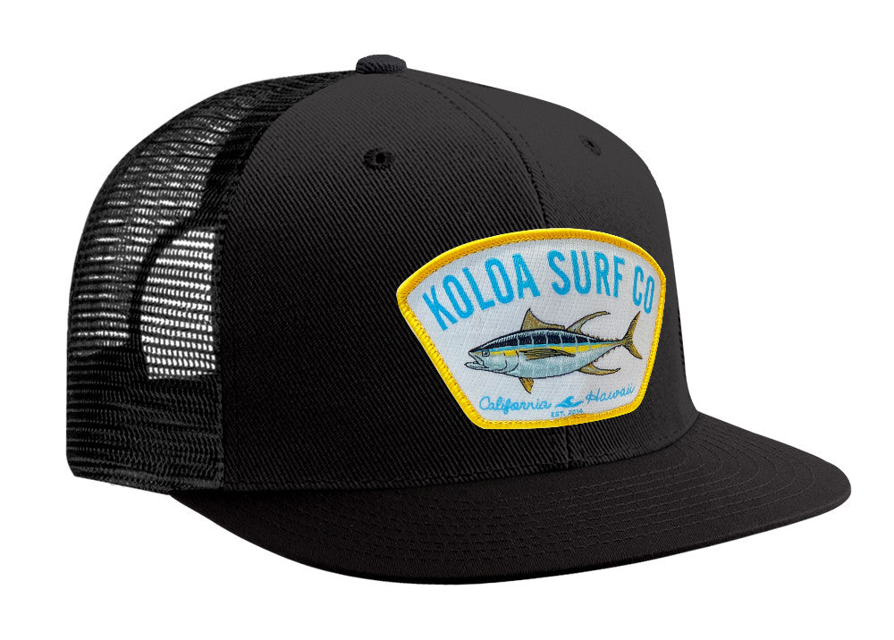 Koloa Yellowfin Tuna Mesh Snapback Hat