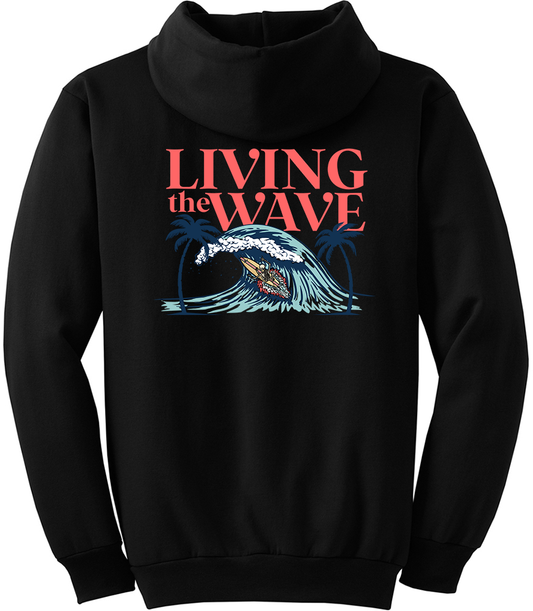 Koloa Living The Wave Skeleton Hoodie