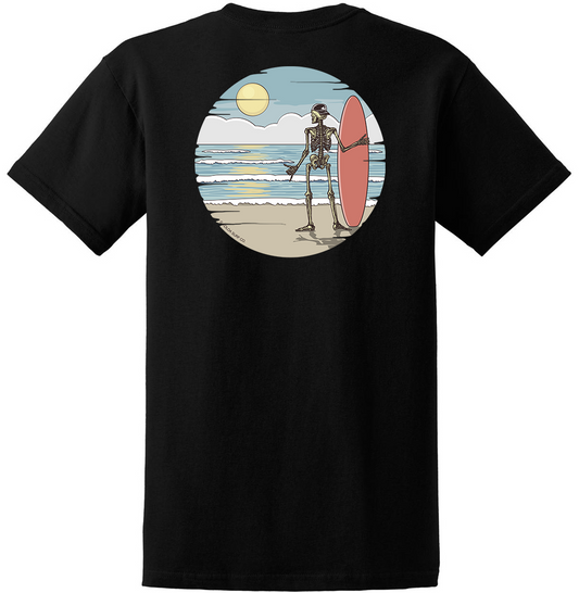 Koloa Shaka Skeleton Heavyweight T-Shirt