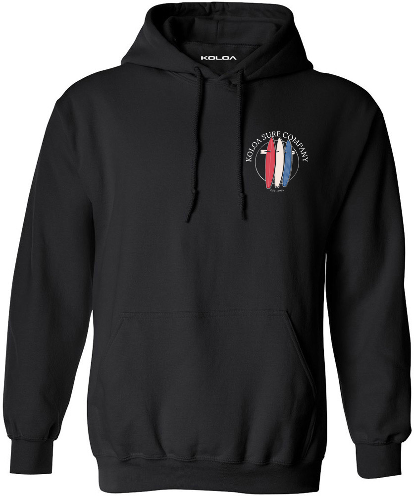 Koloa Surfboard Stack Hoodie
