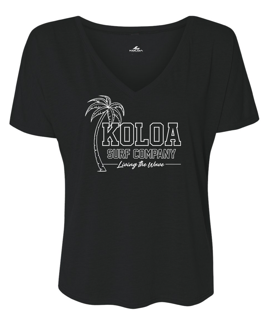 Koloa Breezy Slouchy V-Neck Tee