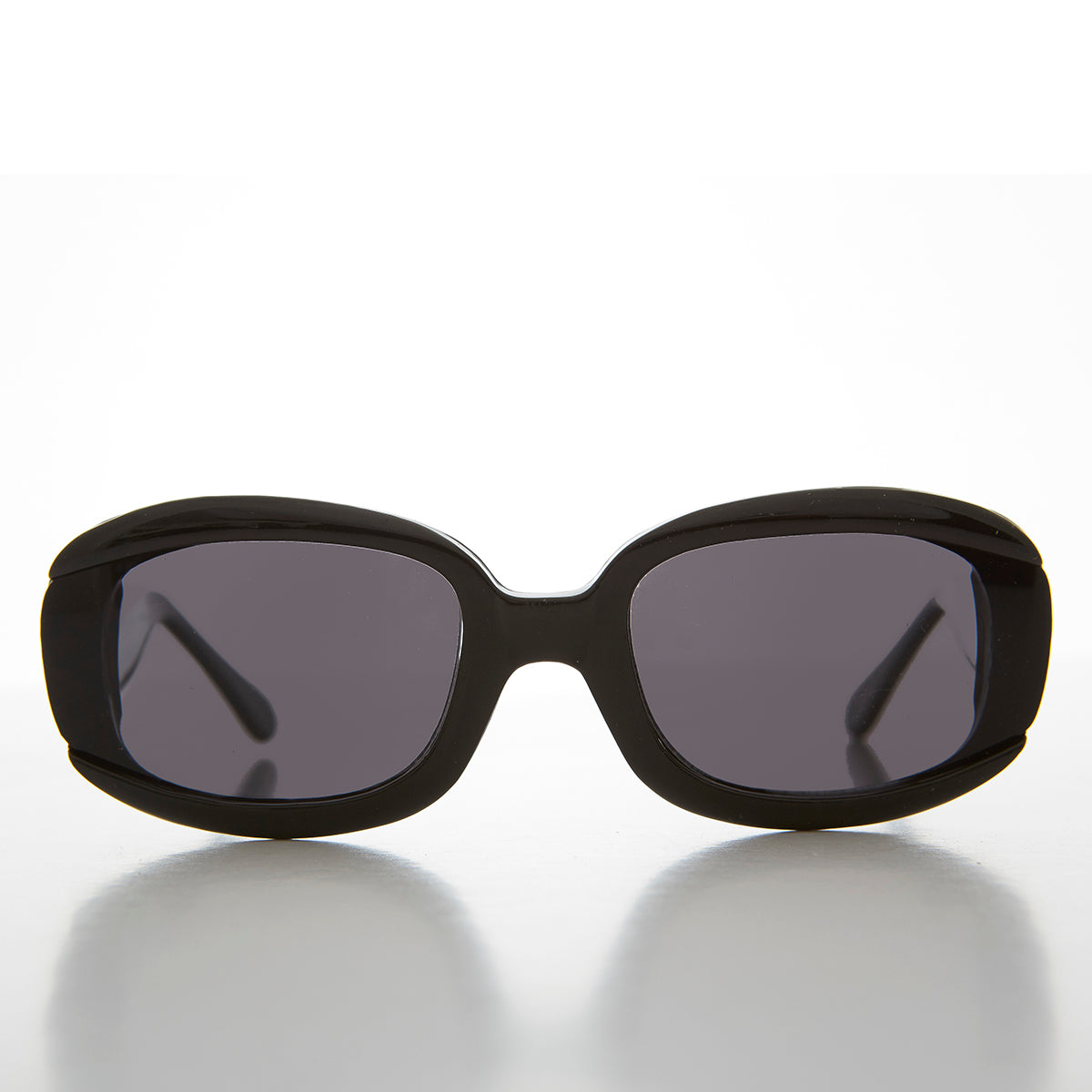Rectangle Mod Style Vintage Sunglass - Blade