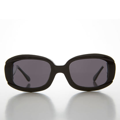 Rectangle Mod Style Vintage Sunglass - Blade
