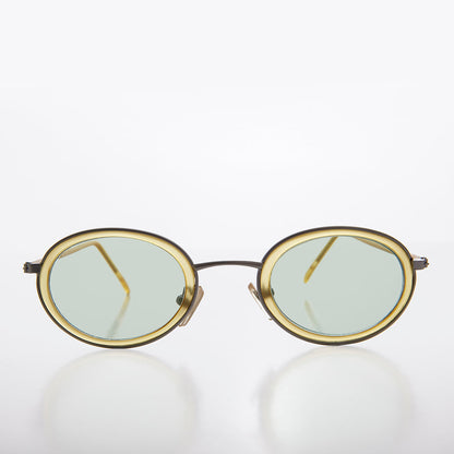 Oval Pastel Vintage Sunglasses - Bloom