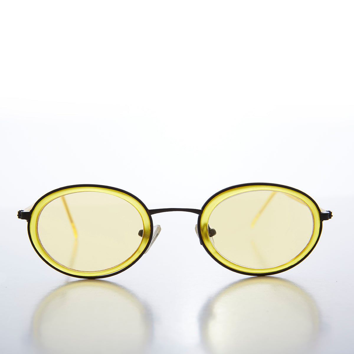 Oval Pastel Vintage Sunglasses - Bloom