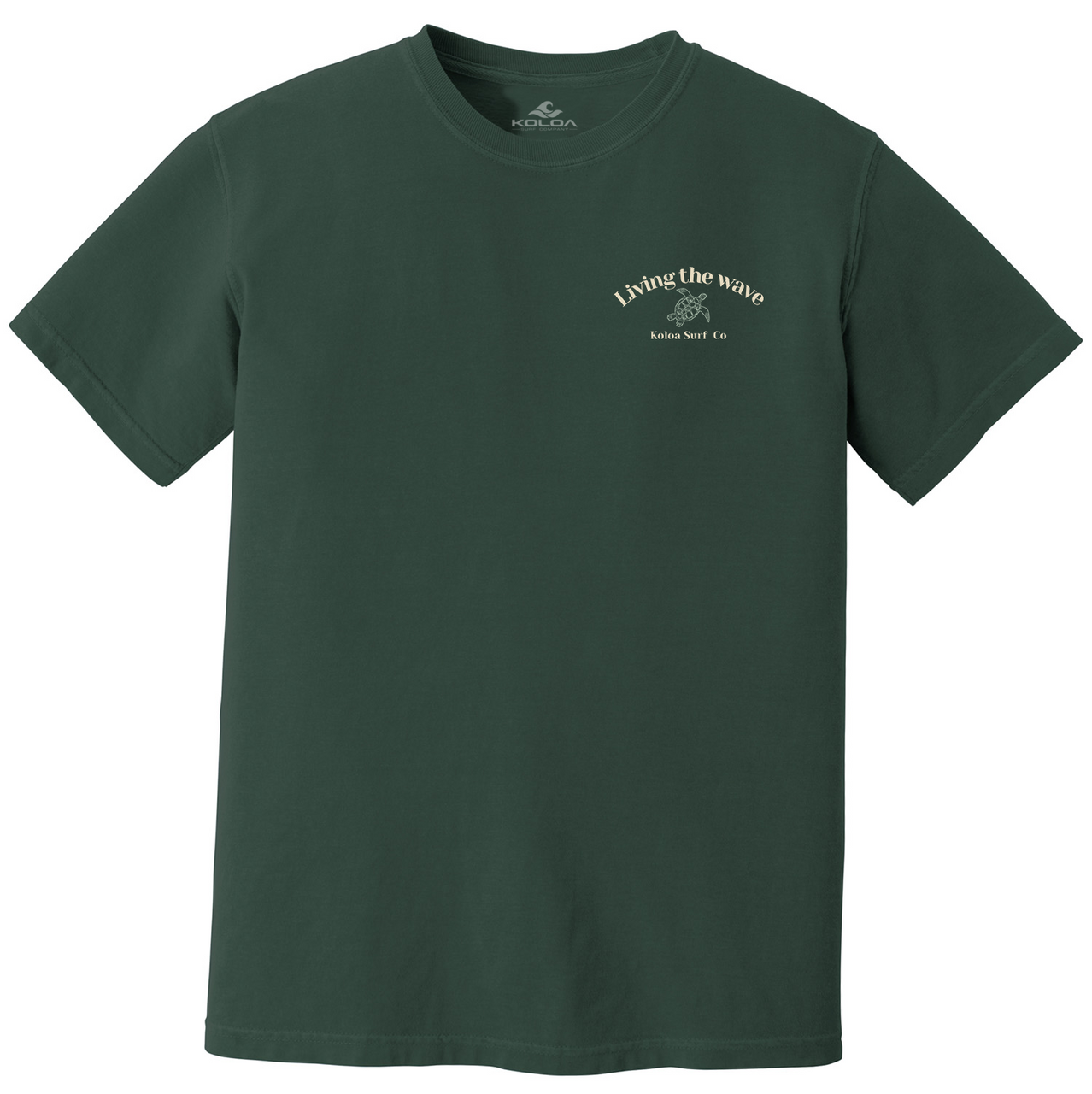 Koloa Turtle Wave Pigment Dye T-Shirt