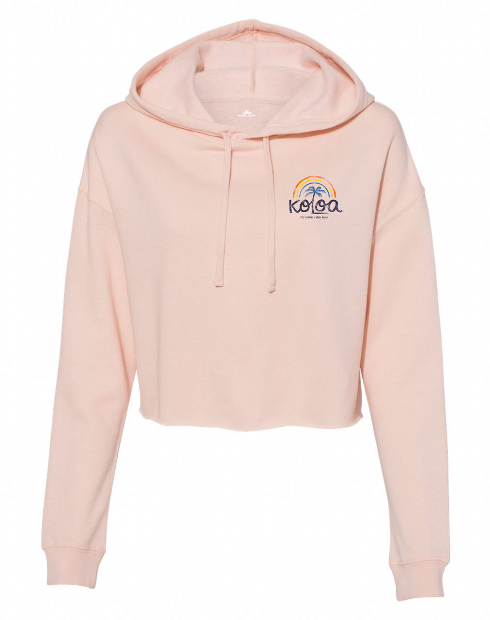 Koloa Wahi Kapu Cropped Hooded Sweatshirt