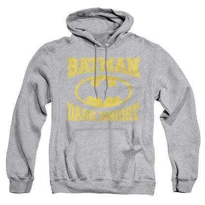 Batman Dark Knight Jersey Mens Hoodie Athletic Heather Officially Licensed