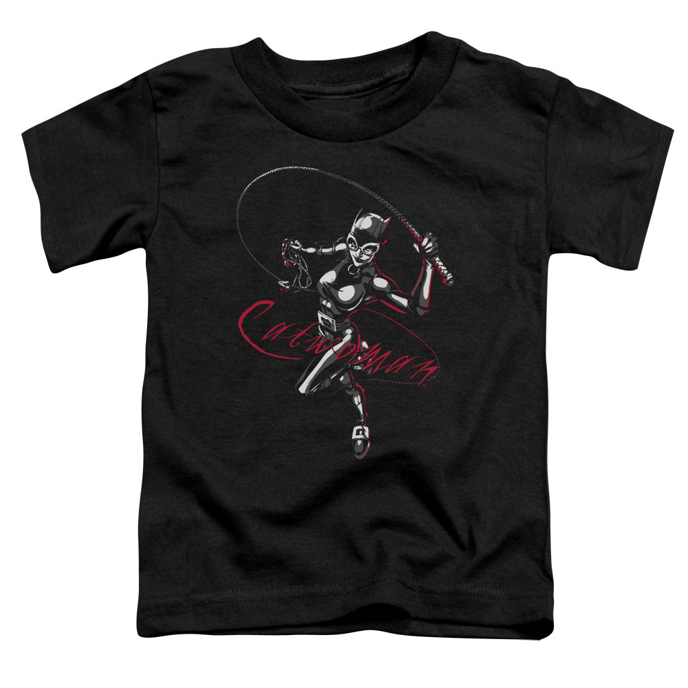 Batman Kiten With A Whip Toddler Kids Youth T Shirt Black Officially Licensed